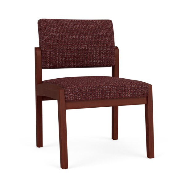 Lesro Lenox Armless Guest Chair, 22.5 in W 26 in L 31.5 in H LW1102 - main